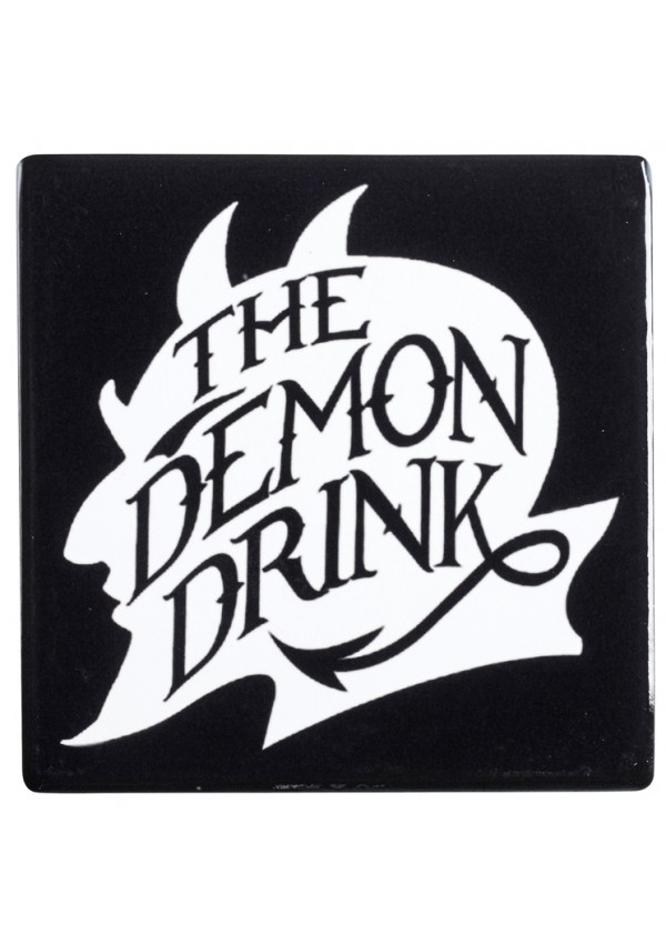 Demon Drink Ceramic Coaster