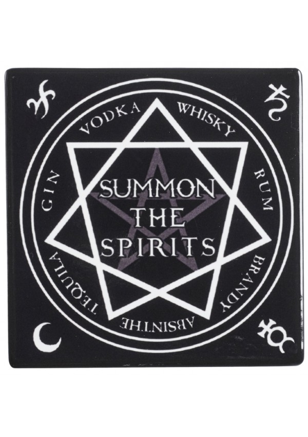 Summon the Spirits Ceramic Coaster