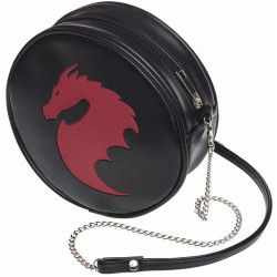 Dragon Round Shoulder Bag