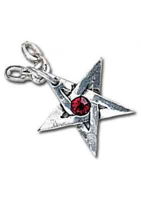 Crystal Pentagram Protection Necklace