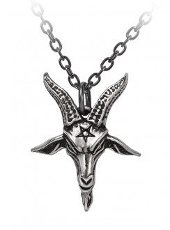Templars Bane Pewter Baphomet Necklace