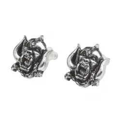 Motorhead War-Pig Pewter Earrings