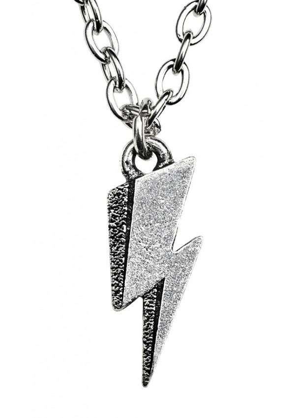 David Bowie Flash Logo Necklace