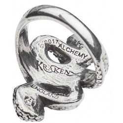 Kraken Octopus Pewter Ring