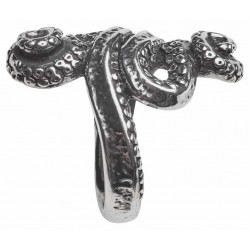 Kraken Octopus Pewter Ring