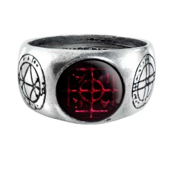 AGLA Kaballah Pewter Ring