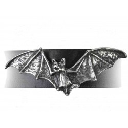 Desmodus Bat Leather Strap Gothic Bracelet