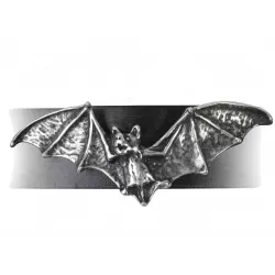 Desmodus Bat Leather Strap Gothic Bracelet
