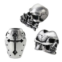 Alchemy Pewter Gothic Beads/Beard Rings Set of 3