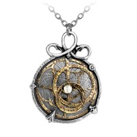 Anguistralobe Pewter Steampunk Necklace