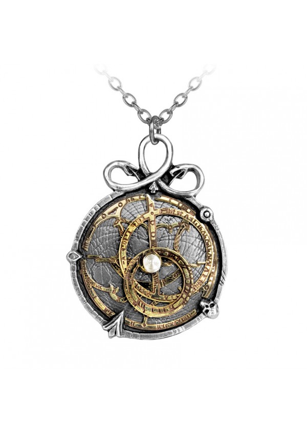 Anguistralobe Pewter Steampunk Necklace