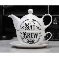 Bat Brew Gothic Tea Pot and Cup Set