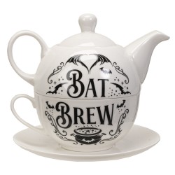 Bat Brew Gothic Tea Pot and Cup Set