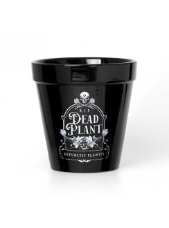 Dead Plant Gothic Pot