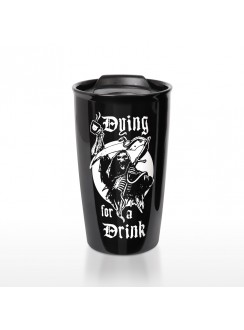Reaper Gothic Double Walled Travel Mug