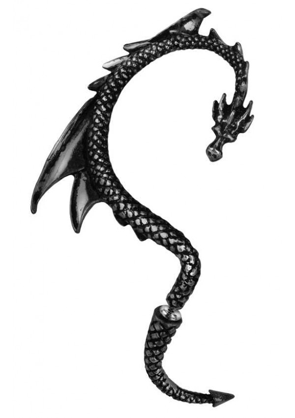 Black Dragons Lure Earring Wrap