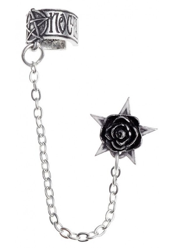 Rosa Nocta Gothic Earcuff