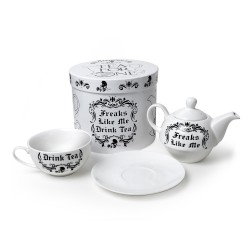 Freaks Like Me Tea Pot and Cup Set