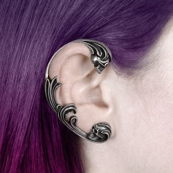 Dece's de Rocaille Gothic Ear Wrap with Skull