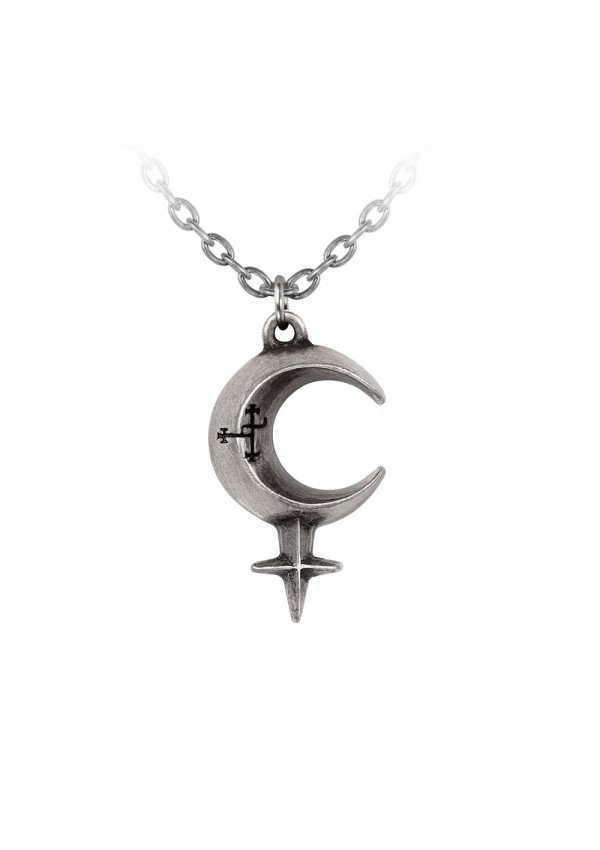 Lilith Symbol Pewter Pendant