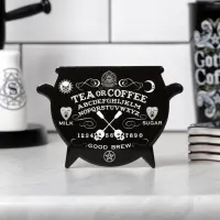 Ouiji Board Ceramic Cauldron Coaster