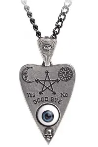 Mystical Ouija Board Planchette All Seeing Eye Necklace