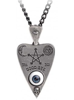 Mystical Ouija Board Planchette All Seeing Eye Necklace