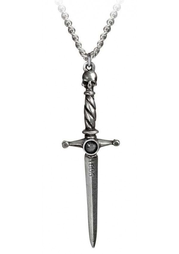 Hand of Macbeth Gothic Dagger Pendant