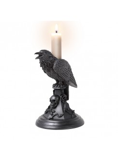 Poe's Raven Candle Stick