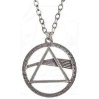 Pink Floyd Dark Side Prism Necklace