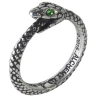 Sophia Serpent Pewter Ring