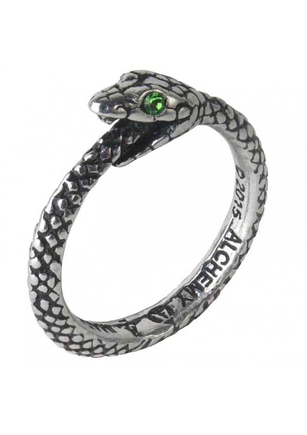 Sophia Serpent Pewter Ring