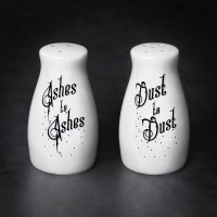 Ashes to Ashes Salt & Pepper Shaker Set