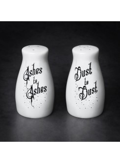 Ashes to Ashes Salt & Pepper Shaker Set