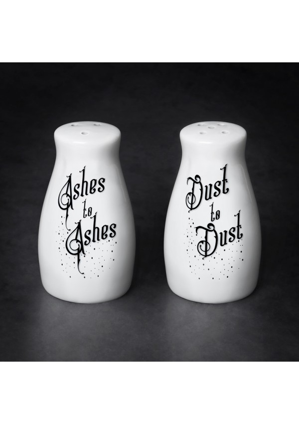 Ashes to Ashes Salt & Pepper Shaker Set