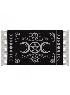 Triple Moon Cotton Pagan Rug