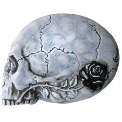 Nevermore Skull Raven Compact Makeup Mirror