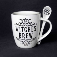 Witches Brew Mug and Spoon Set