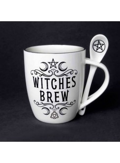 Witches Brew Mug and Spoon Set