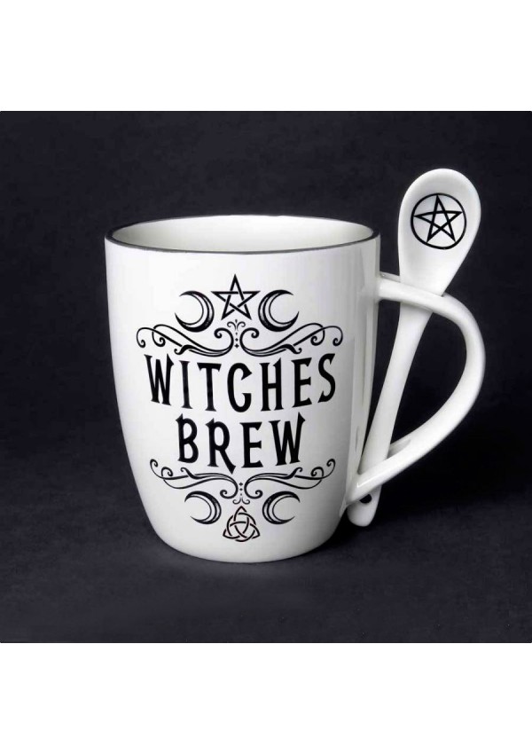 Witches Brew Mug and Spoon Set