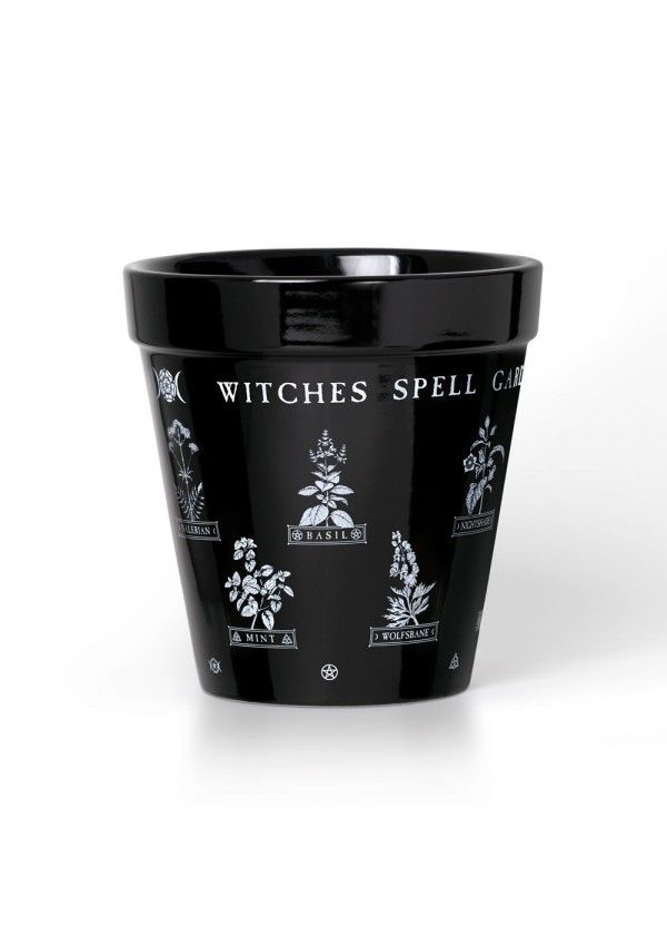 Witches Spell Garden Plant Pot