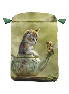 Fantasy Cat Satin Bag