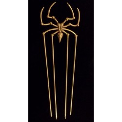 Spider Bronze Gothic Hair Comb