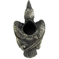 Raven Mini Pewter Candle Holder