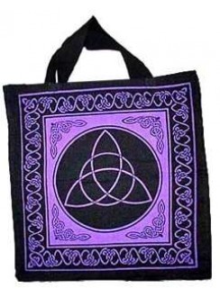 Triquetra Charmed Symbol Cotton Tote Bag