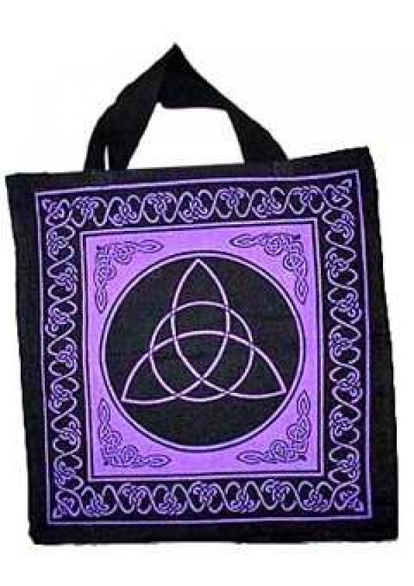 Triquetra Charmed Symbol Cotton Tote Bag