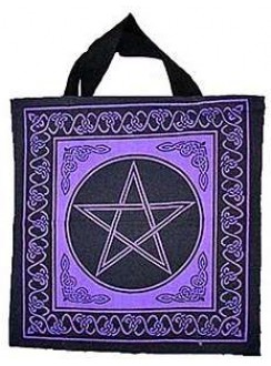 Pentagram Cotton Tote Bag