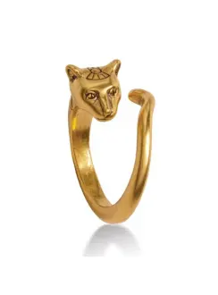 Egyptian Cat Bastet Ring