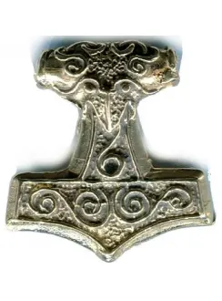 Raven Thors Hammer Pendant