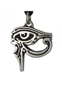 Udjat Eye of Ra Pewter Necklace